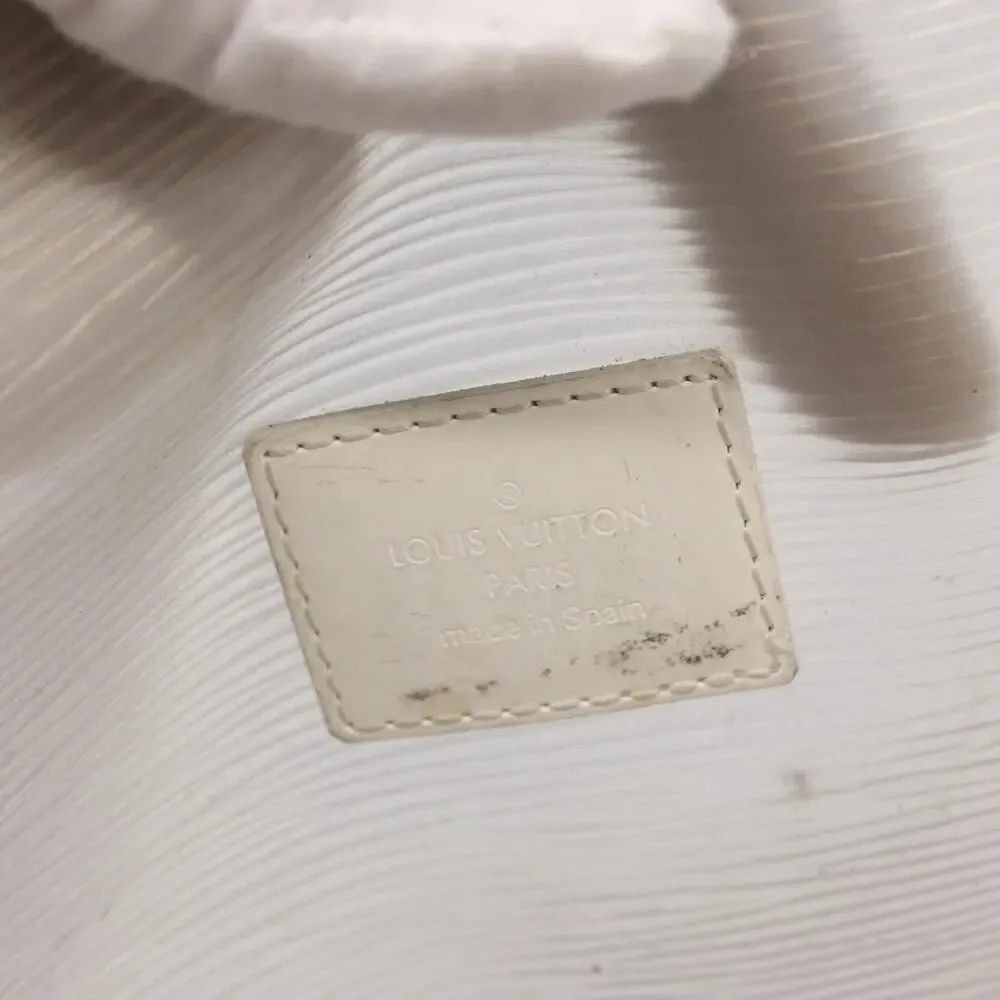 Louis Vuitton Epi Vinyl Plage Via Bag Clear White